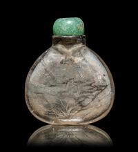 A Chinese Inside Painted Rock Crystal Snuff Bottle