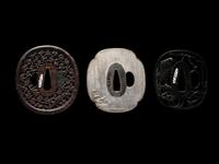 Four Japanese Metal Tsuba