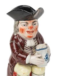 A Walton Pottery Toby Jug and Another Toby Jug