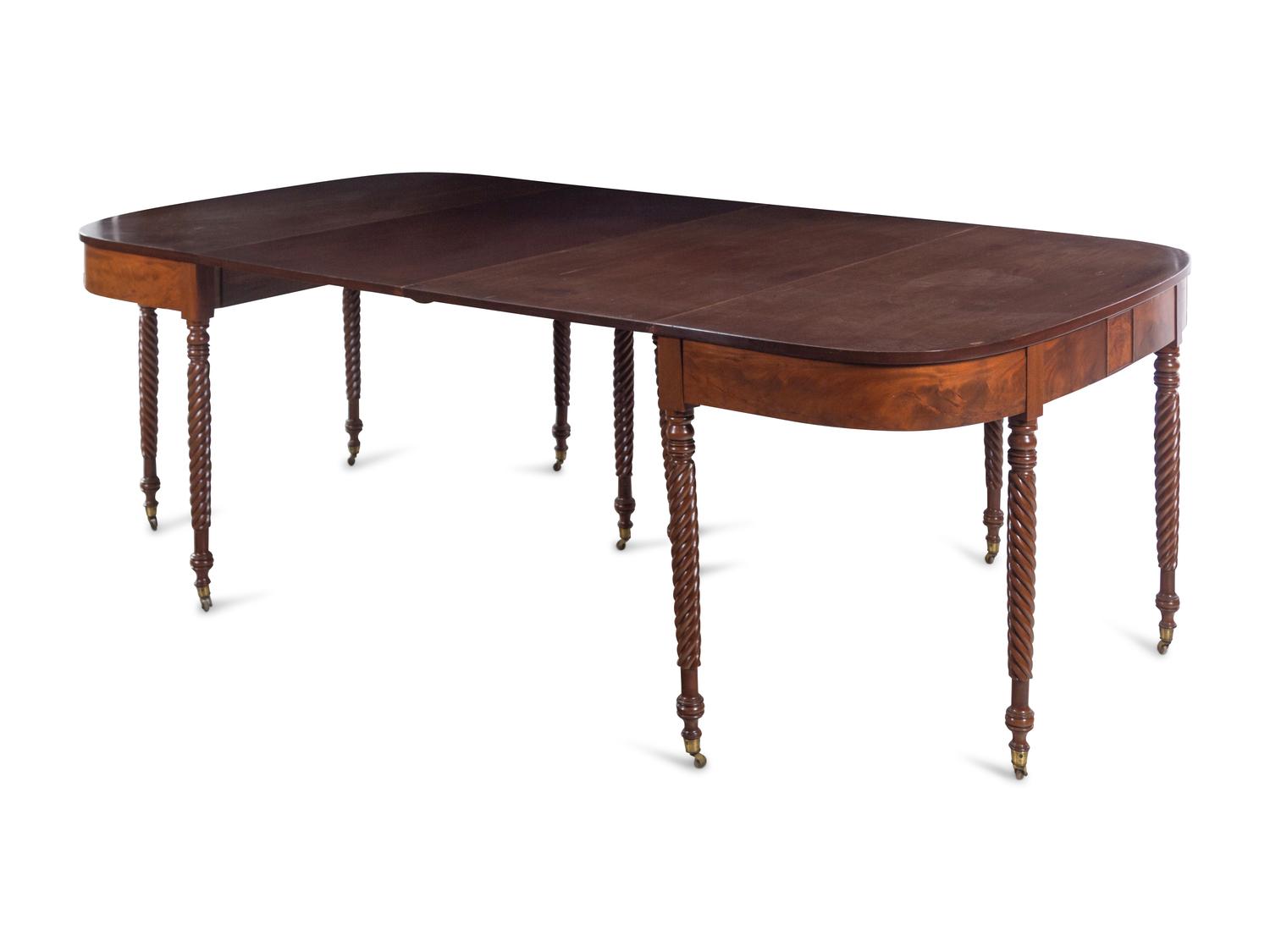 A Classical Mahogany Dining Table