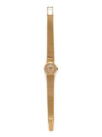 OMEGA, YELLOW GOLD WATCH