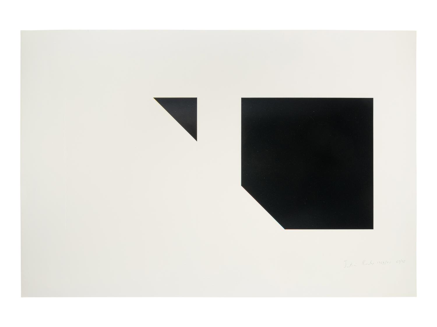 A Series of Four Prints (the complete portfolio), 1971