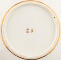 A Chelsea Porcelain Teabowl and Saucer