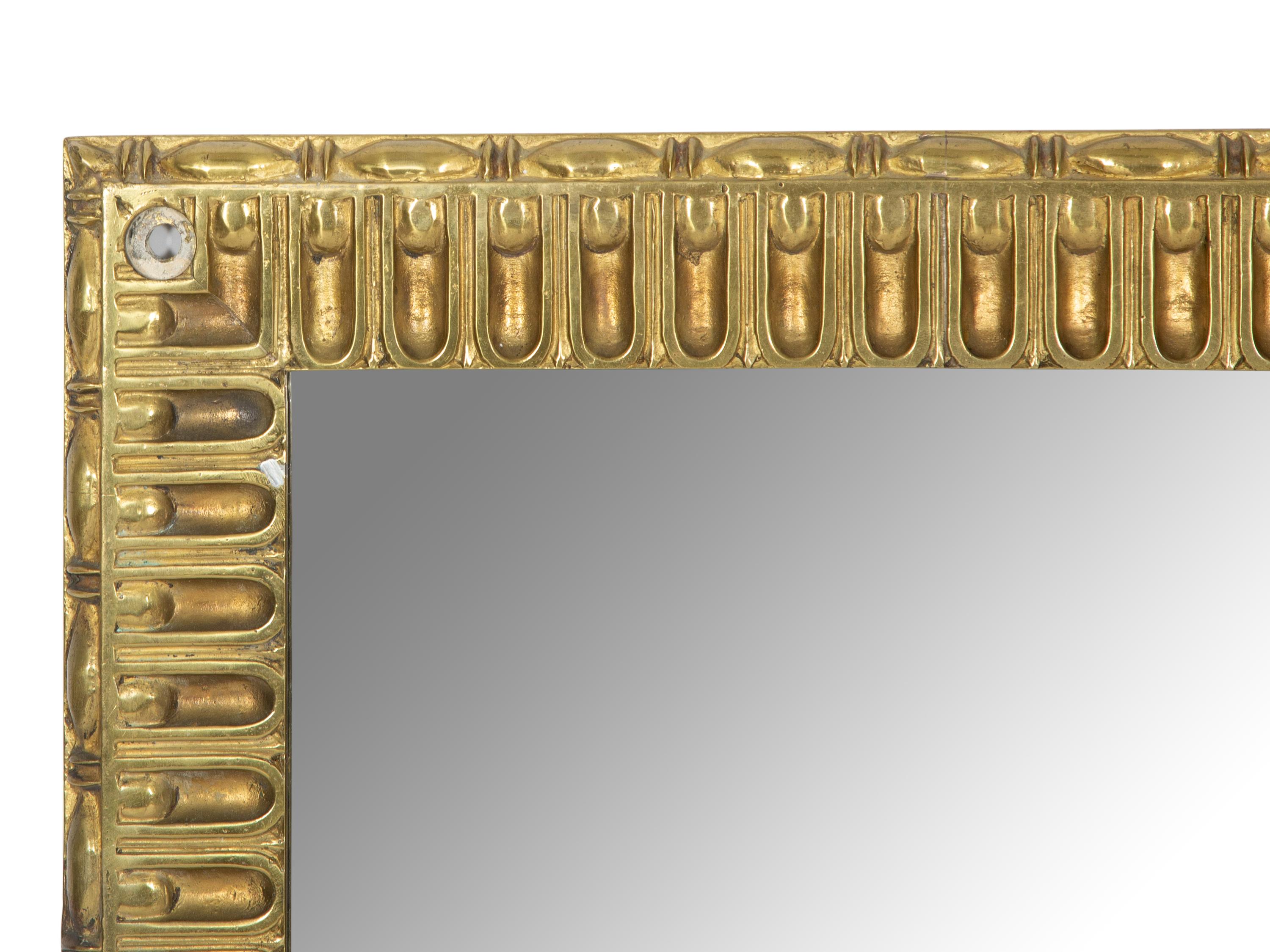 A Pair of Art Deco Style Giltwood Mirrors