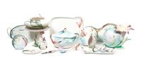 A Partial Set of Franz Porcelain Width of first 13 3/4 inches. — 21ST CENTURY