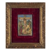Girolamo da Cremona (Italian, died 1483) — The Crucifixion