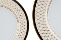 A Group of Fitz and Floyd Porcelain Plates