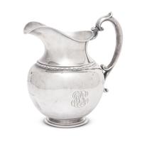 An American Silver Water Pitcher