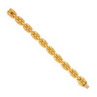 CARTIER, YELLOW GOLD 'GENTIANE' BRACELET