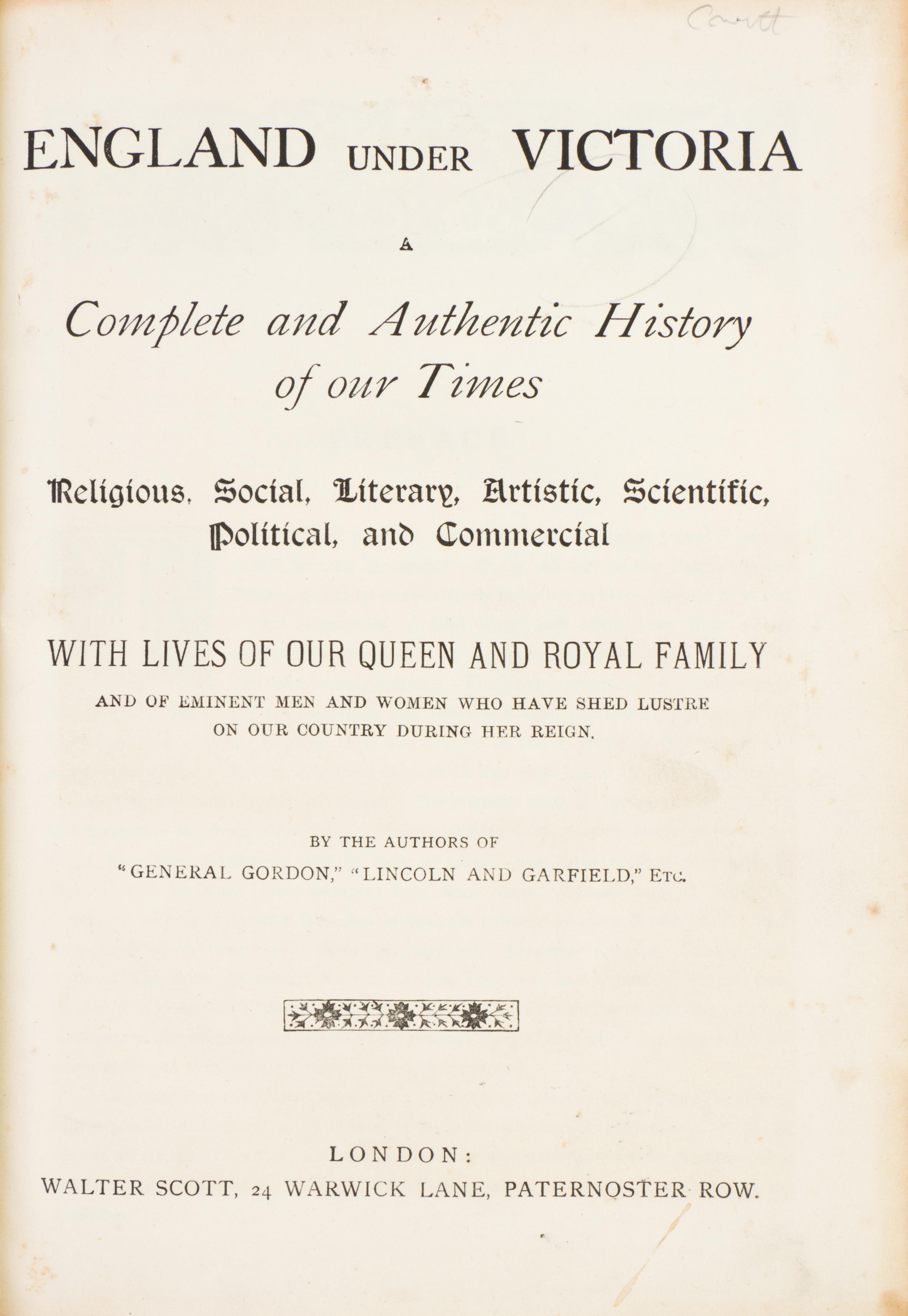 COXE, WILLIAM. Memoirs of John Duke of Marlborough... London, 1818-1819. 3 vols. With one other. (4 total).