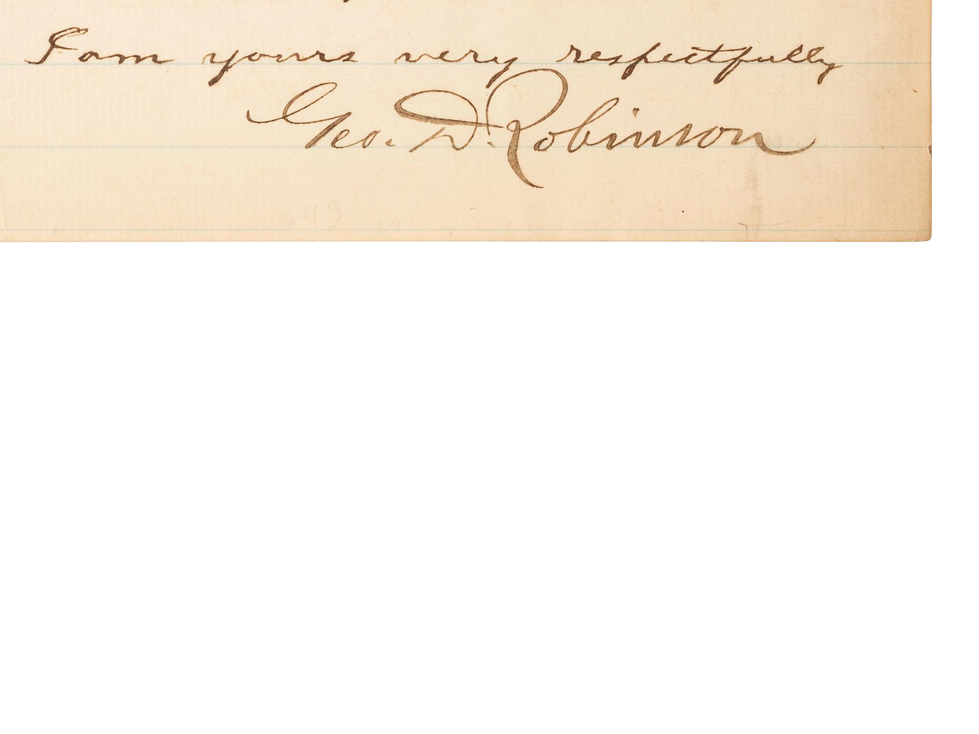[LAW]. Autographs and documents related to prominent jurists, including: