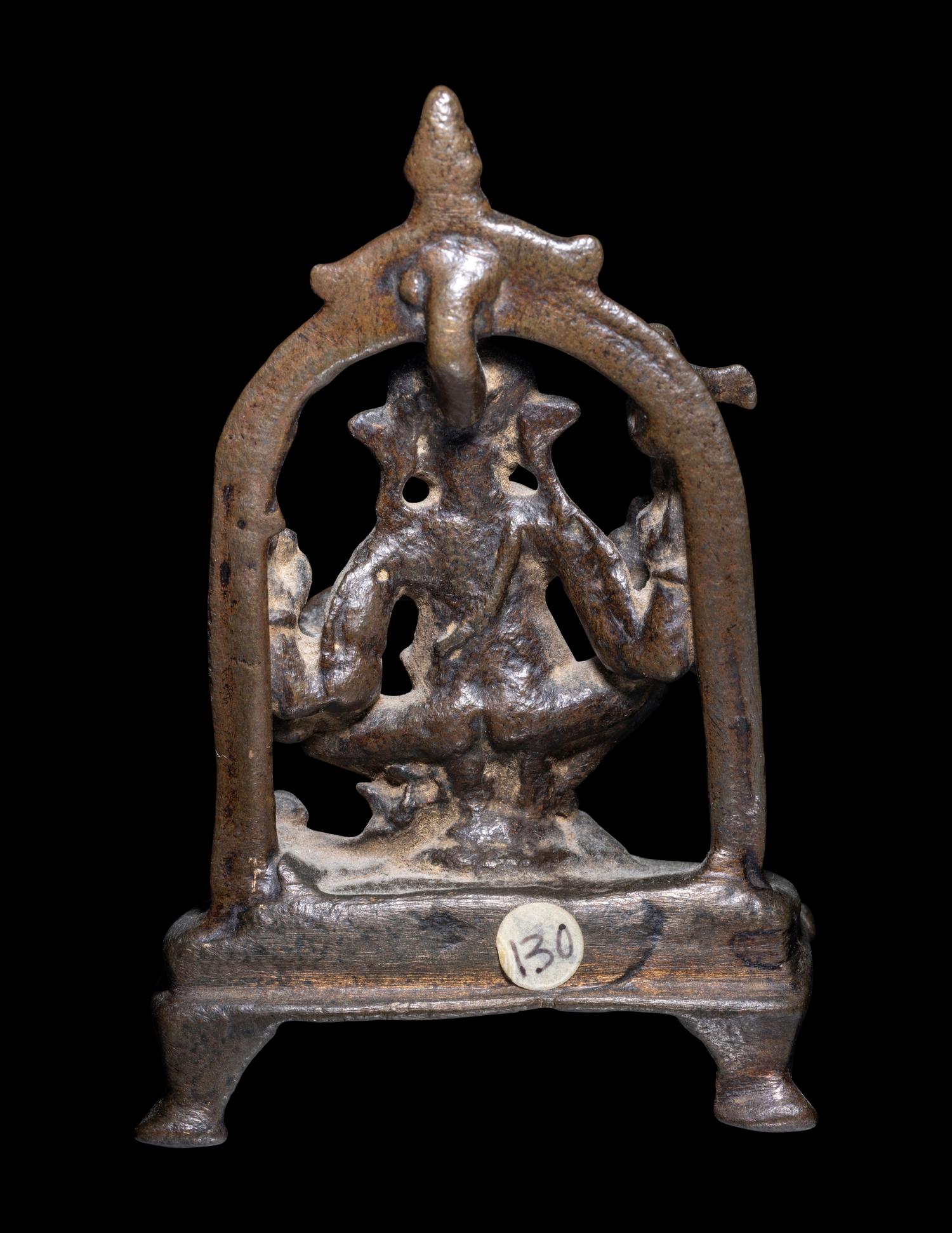 An Indian Bronze Figure of Ganesha