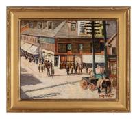 Salem Street Scene , 1908