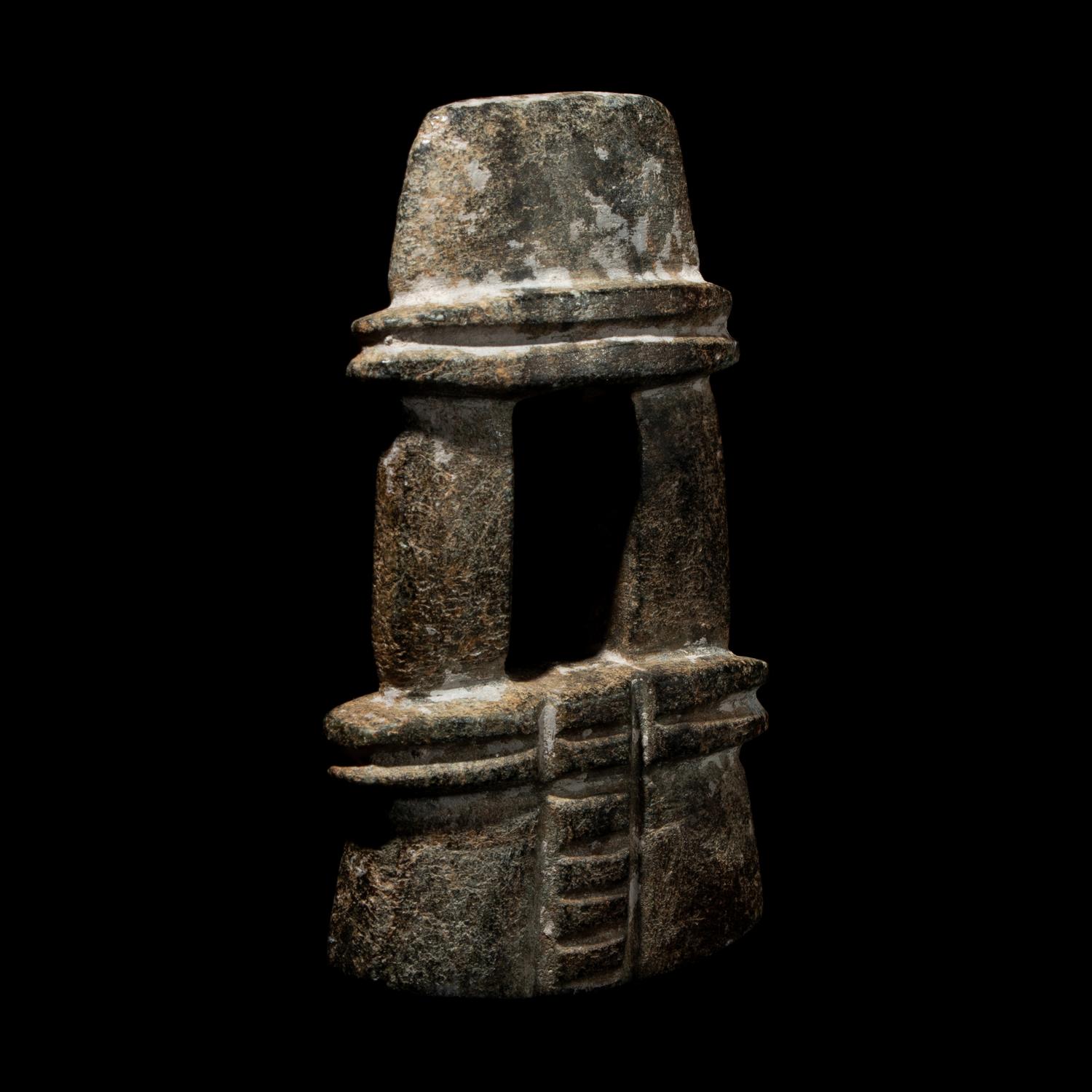 A Mezcala Serpentine Temple