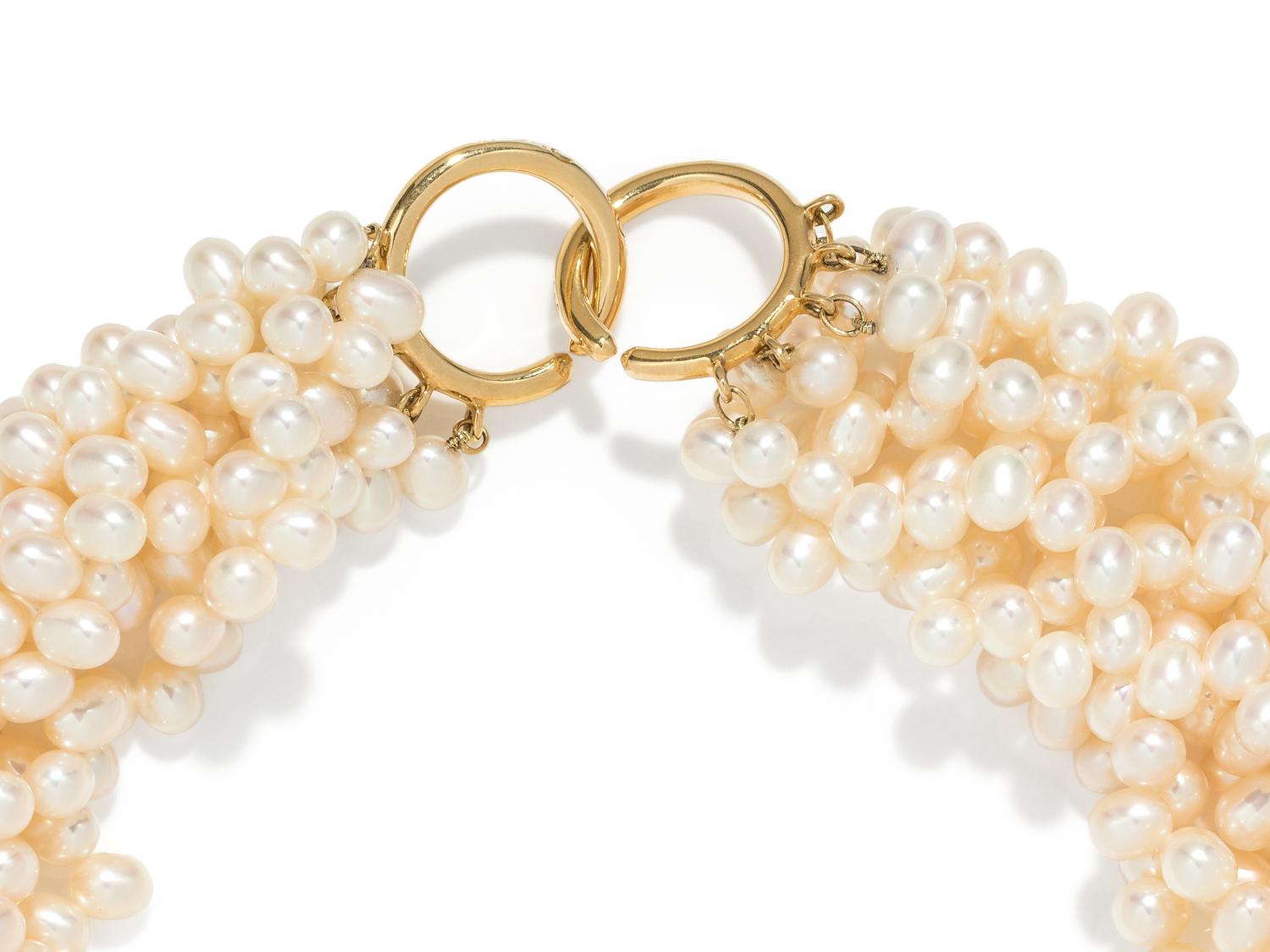 TIFFANY & CO., PALOMA PICASSO, CULTURED PEARL TORSADE NECKLACE