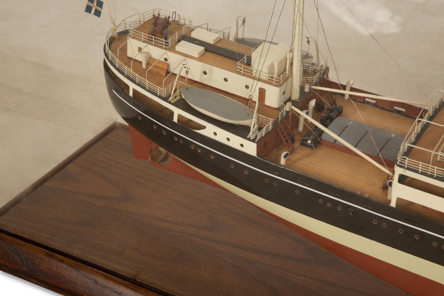 A Post-War Board Room Model of a Passenger Cargo Motor Ship, c. 1950s — 20th Century