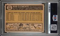 A 1961 Topps Roberto Clemente Baseball Card No. 388 (PSA 7 NM)