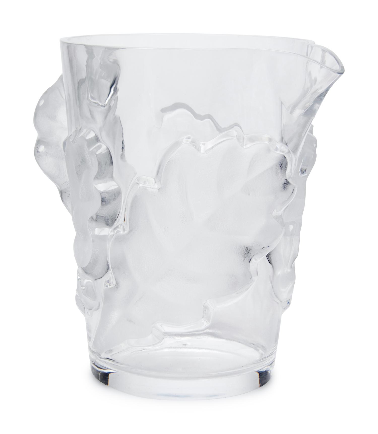 A Lalique Chêne Pitcher