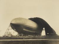 Margaret Bourke-White (American, 1904-1971) — Goodyear Zeppelin, United States Airship Akron , 1931
