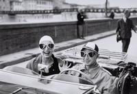 Ruth Orkin (1921-1985) Couple in MG, Florence, Italy, 1951