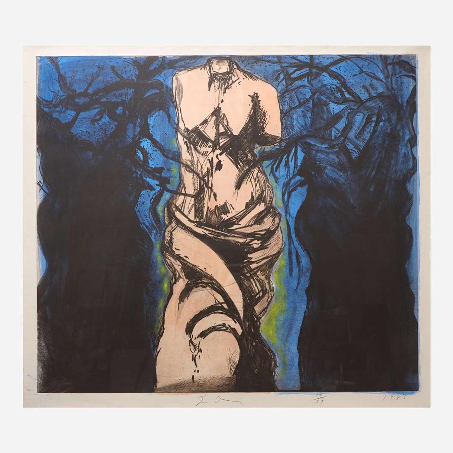 Jim Dine (American, b. 1935) Rise Up, Solitude!