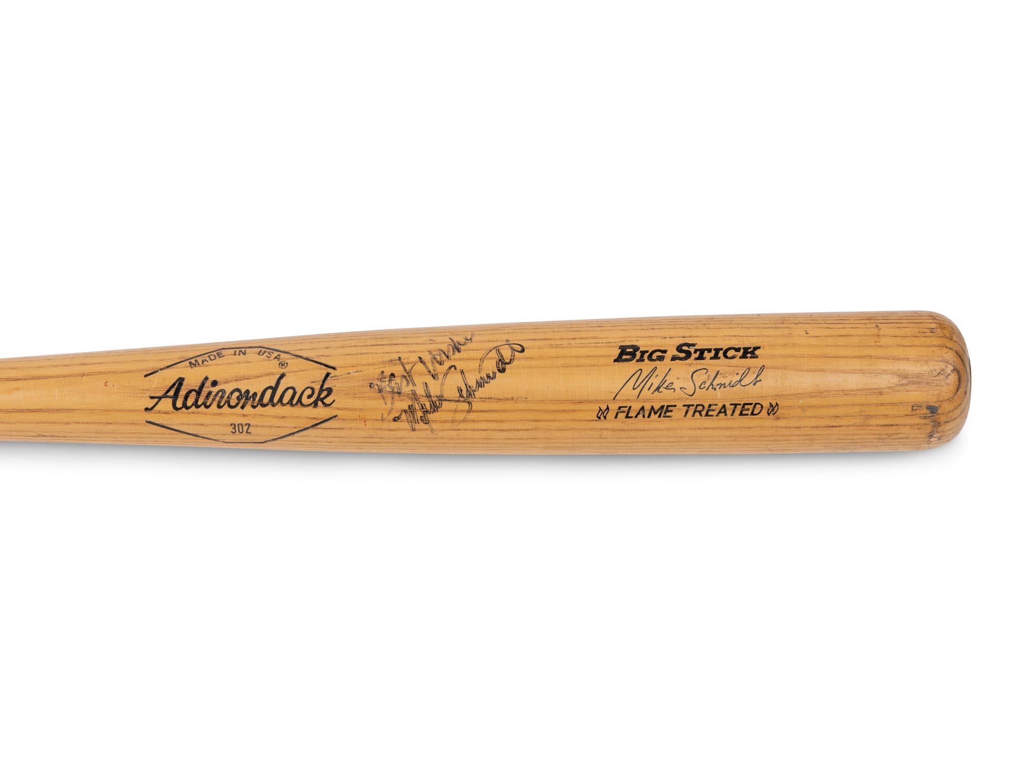 A Mike Schmidt 1975 Era Signed Autograph Professional Model Bat (PSA Certified),