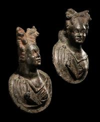 Two Roman Bronze Appliques