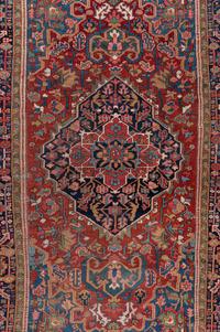A Heriz Wool Rug