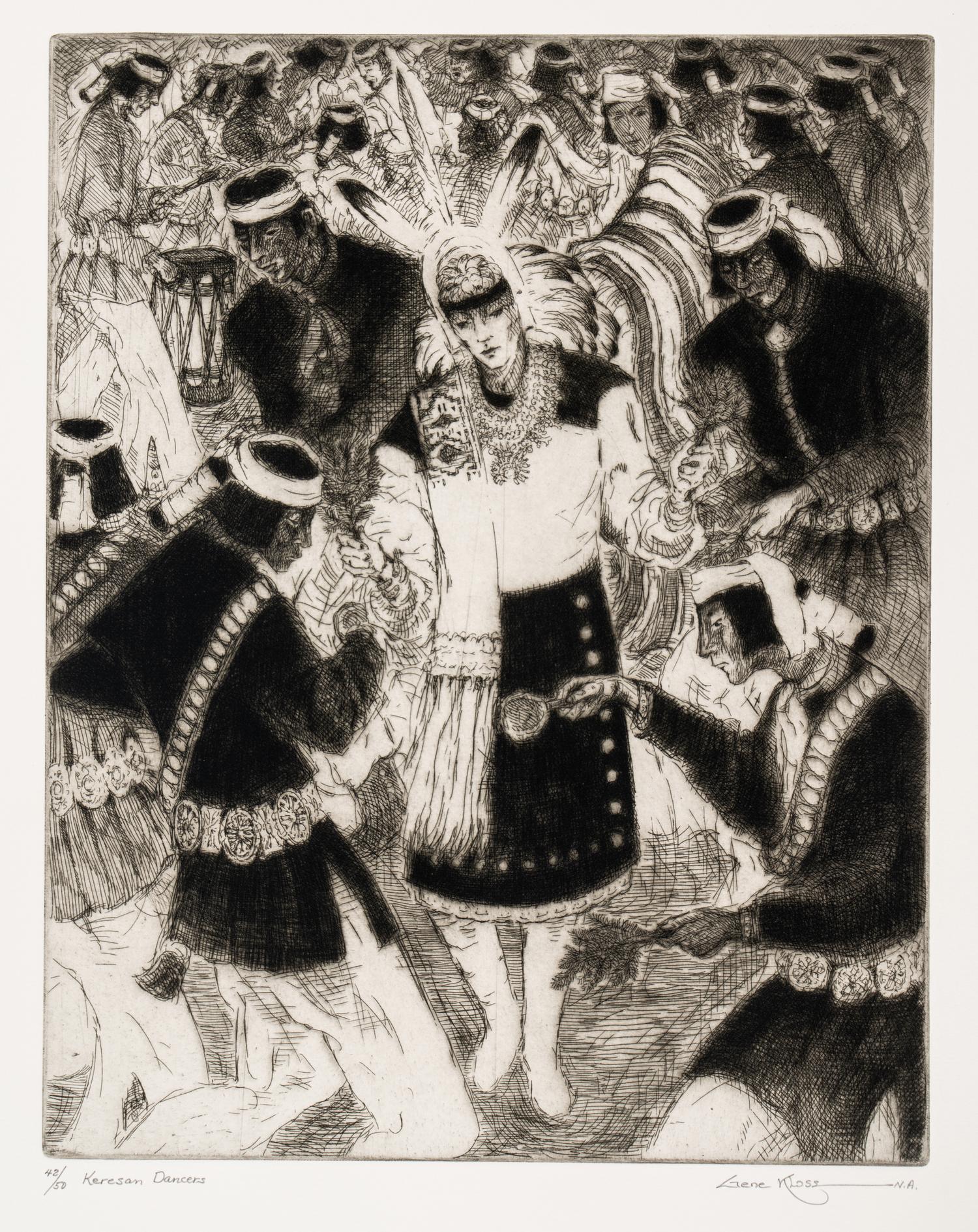 Keresan Dancers, edition 42/50