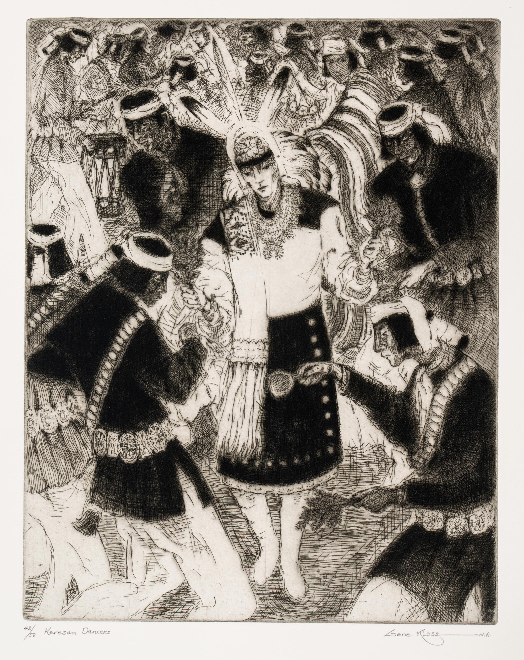 Keresan Dancers, edition 42/50