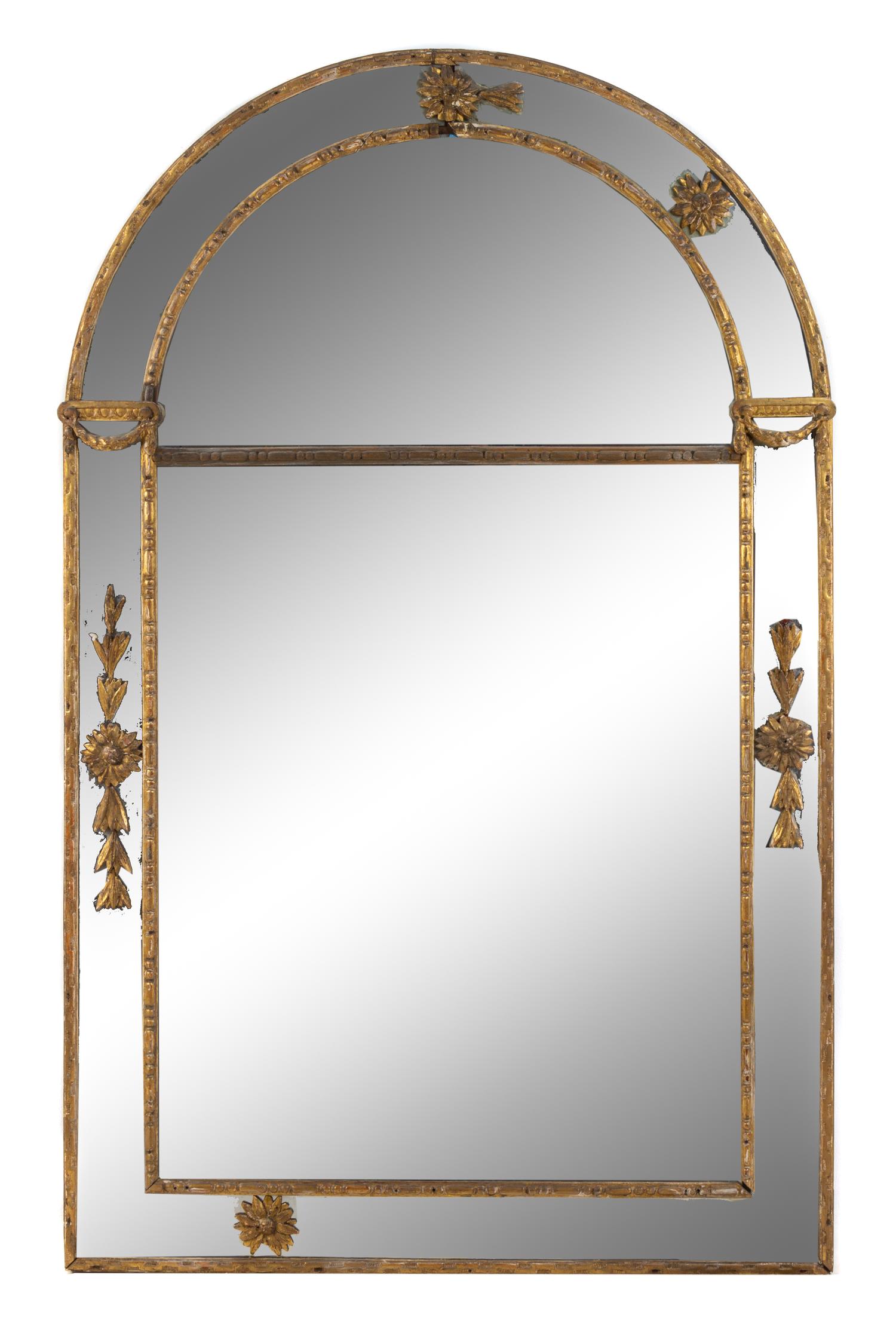 An Italian Giltwood Mirror
