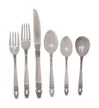 An American Silver Flatware Service