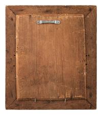 [CIVIL WAR]. Wall frame containing 9 ninth plate ambrotypes and tintypes of occupational subjects and soldiers, incl. infantryman from the New Hampshire Volunteers.