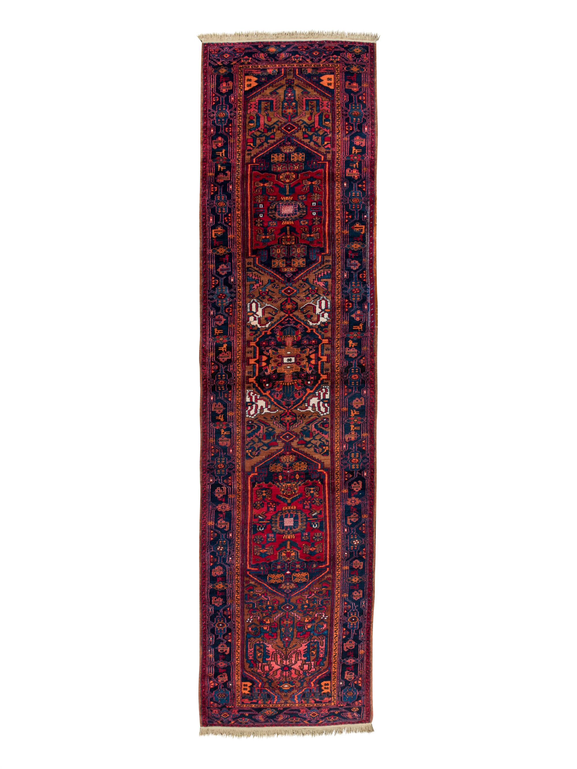 A Malayer Wool Gallery Rug