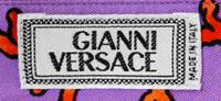 A Gianni Versace Silk Atelier Print Shirt, Size 48.