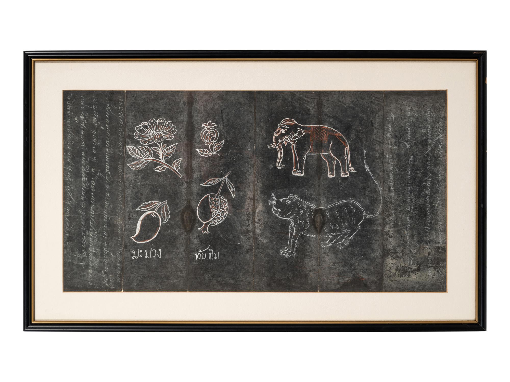 Four Thai Painted Manuscripts