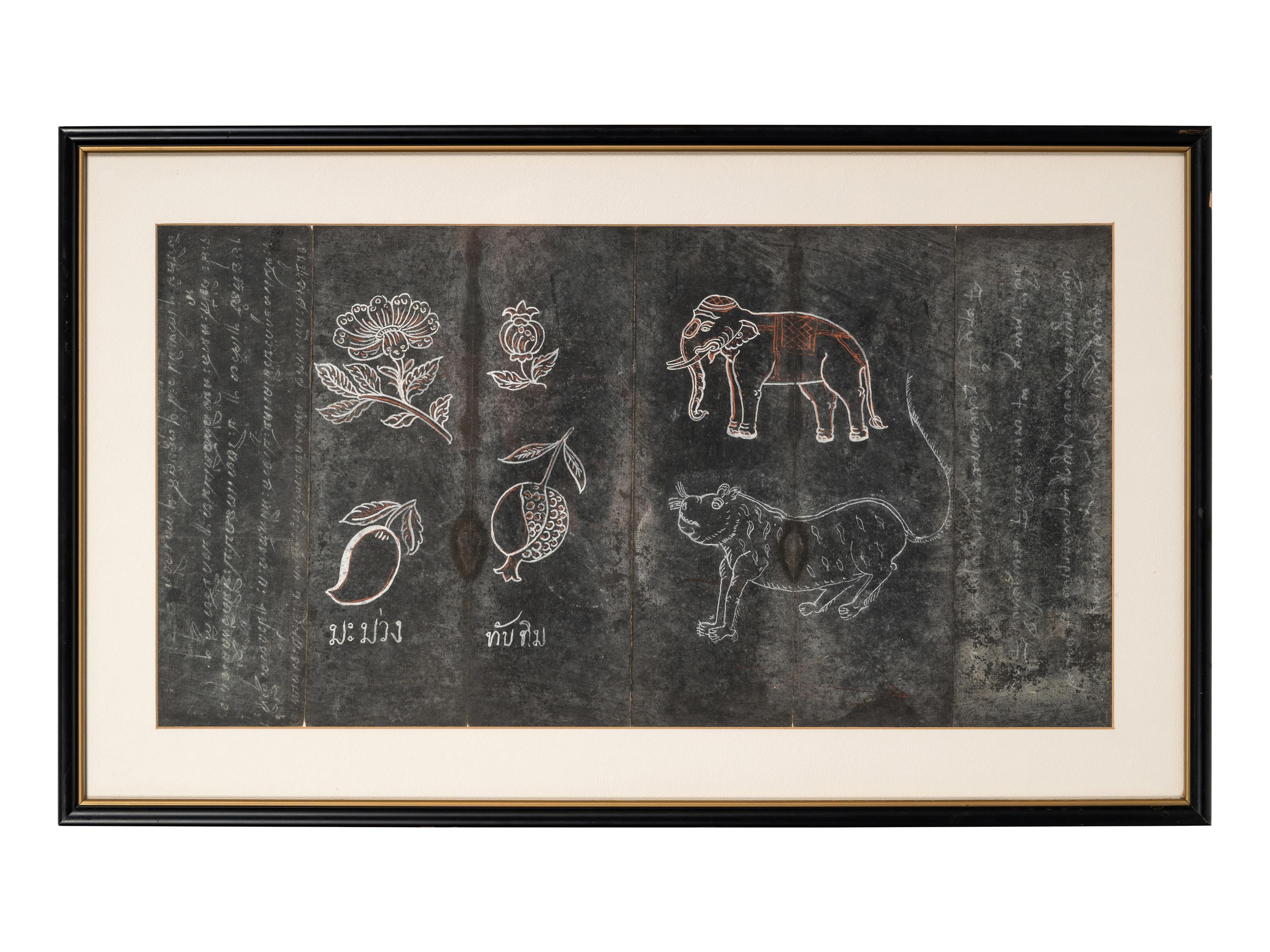 Four Thai Painted Manuscripts