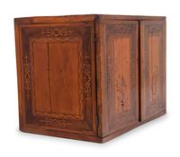 A Dutch Marquetry Jewelry Box