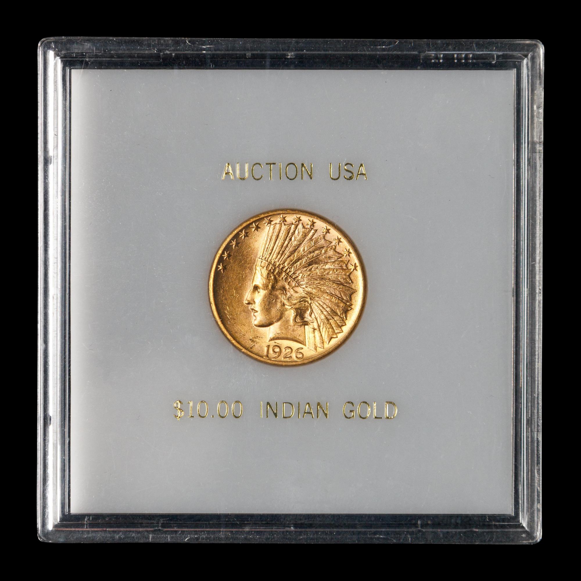 A 1926 Indian Head $10 Gold Coin