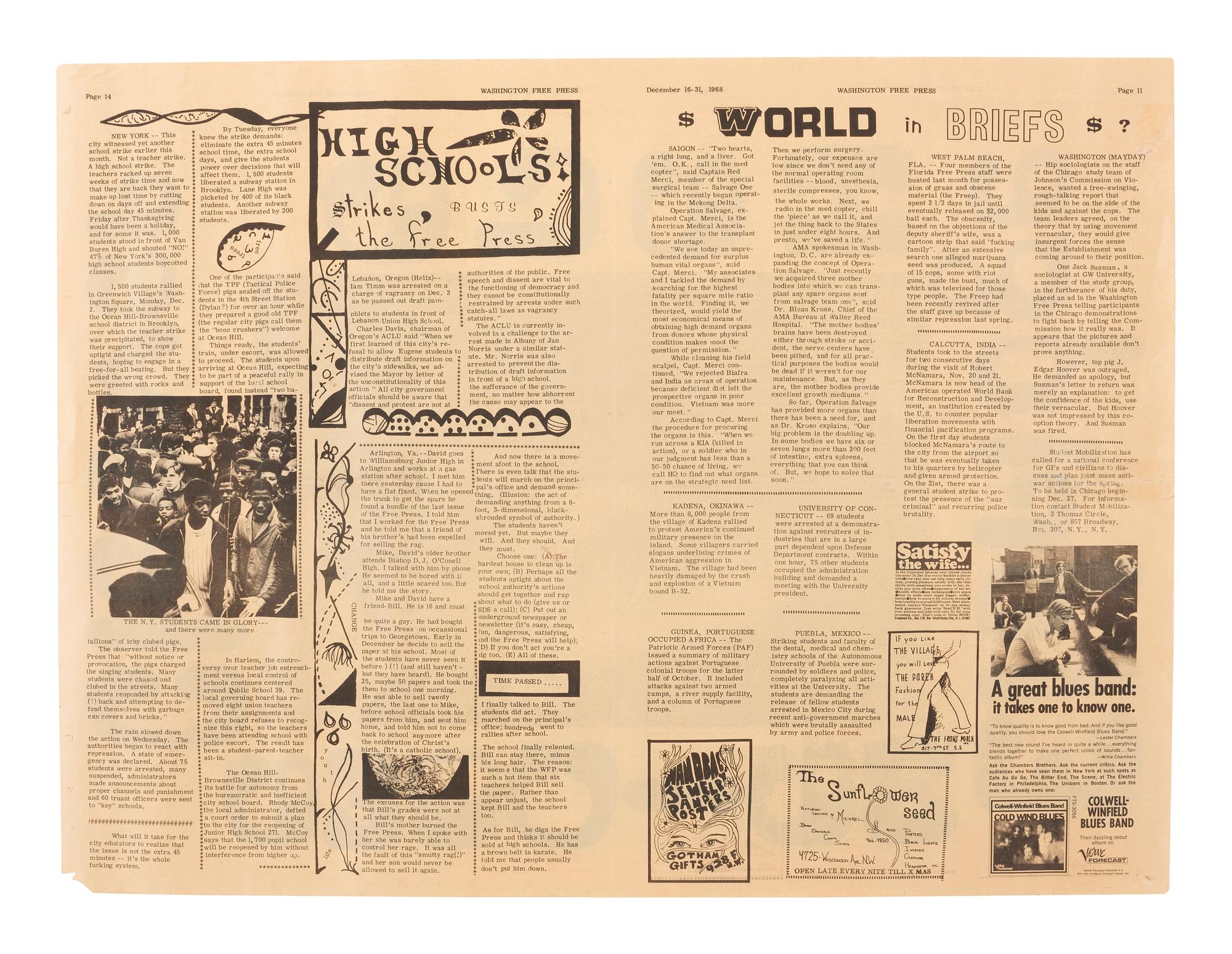 [AFRICAN AMERICANA - POLITICS]. A group of 3 posters related to Eldridge Cleaver and the Peace & Freedom Party. Ca late 1960s.