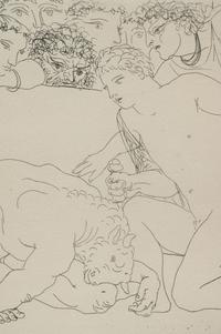 Minotaure Vaincu (Vanquished Minotaur) (from La Suite Vollard )