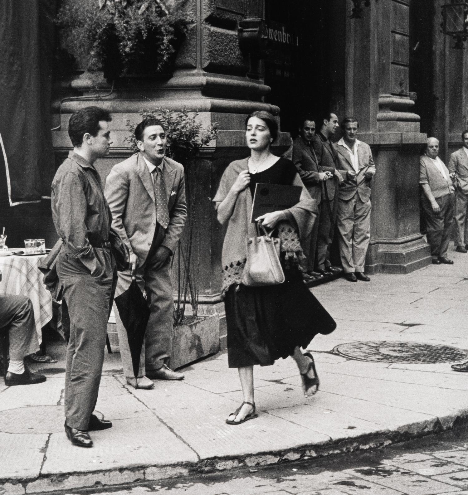 Ruth Orkin (1921-1985) American Girl in Florence, Italy 1951