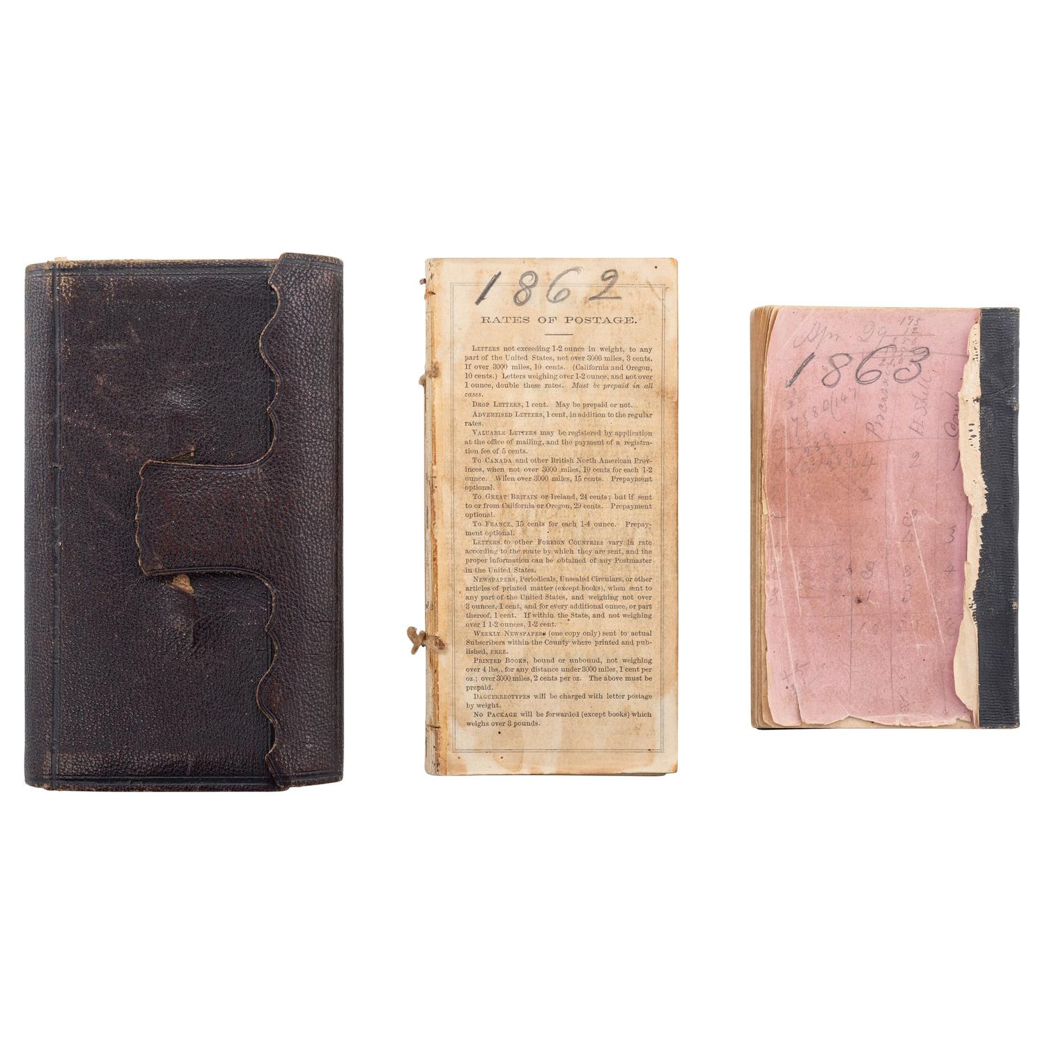 Civil War Military Archive of Major Frederick M. Edgell and the 1st New Hampshire Battery Including: Tiffany & Co. M1850 Presentation Sword in Case with 80 Original Documents, Letters, CDVs, and Accessories