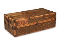 LOUIS VUITTON, ANTIQUE WARDROBE TRUNK