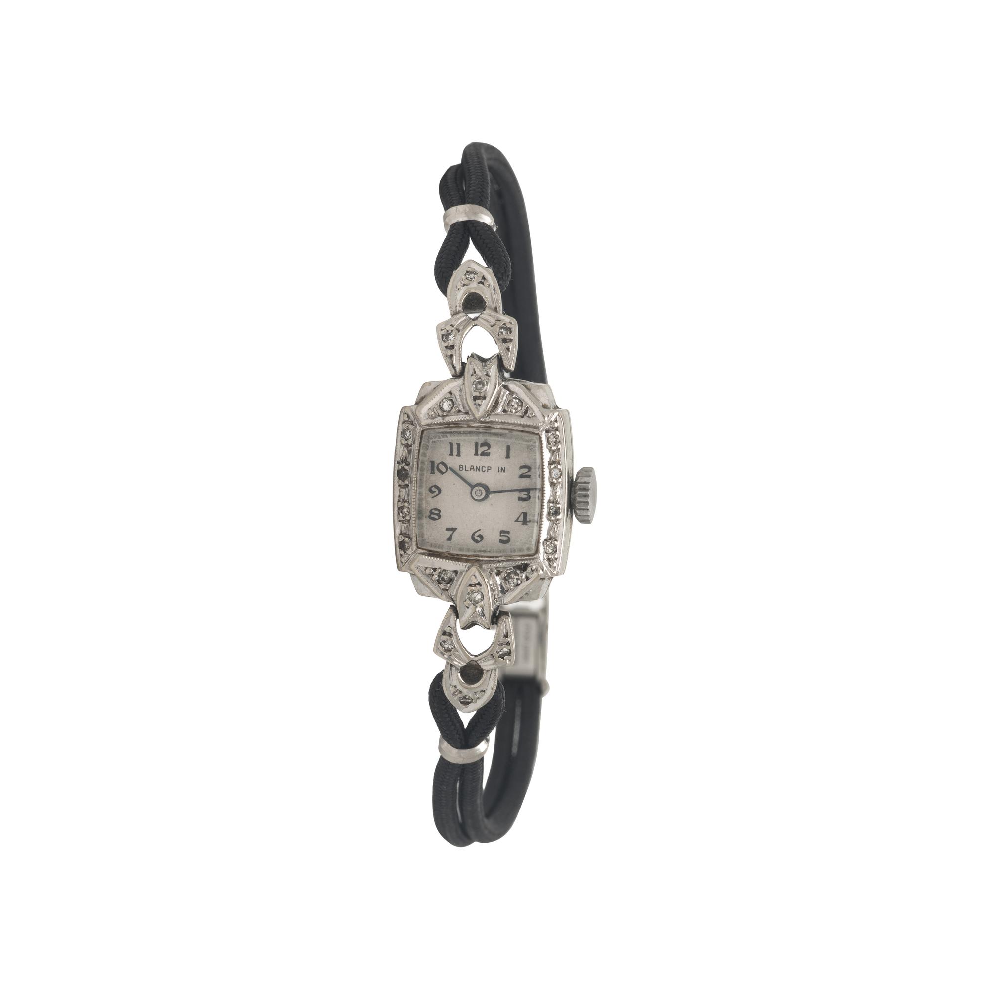 Blancpain, White Gold and Diamond Watch