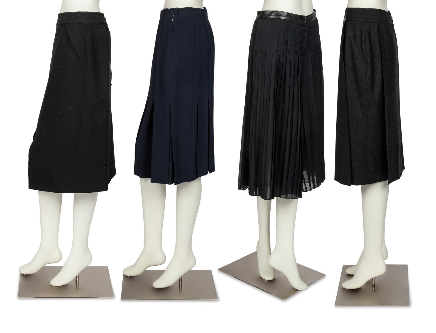 Four Chanel Bottoms: Three Skirts & One Kulot, 1990-2006
