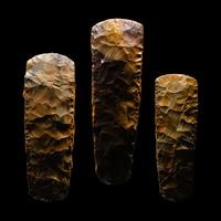 Three Neolithic Flint Thin-Butted Axes