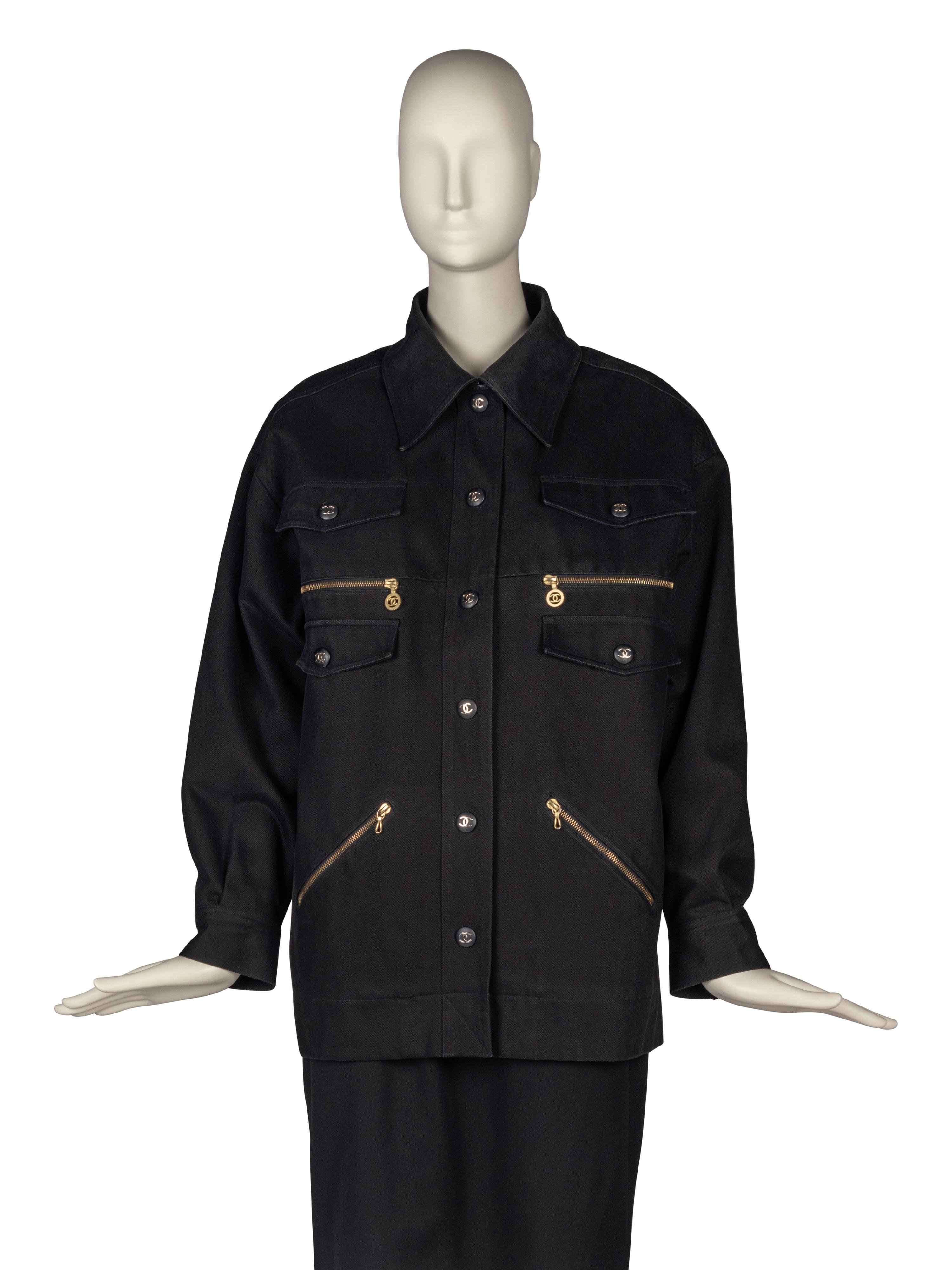 Chanel Zippered Jacket