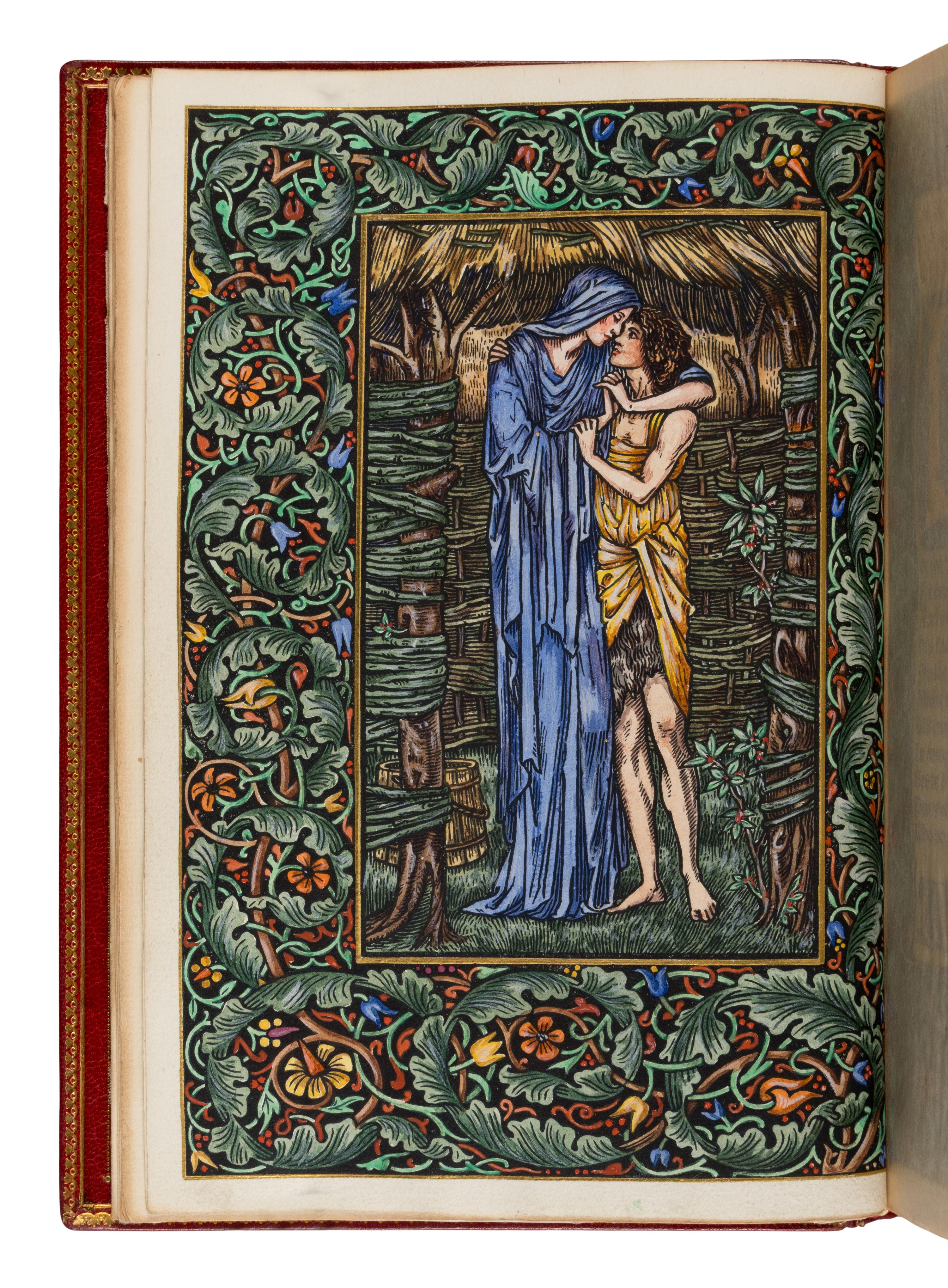 [Fine Press - Kelmscott Press]. Ellis, Frederick Startridge (1830-1901), editor. Syr Perecyvelle of Gales. Hammersmith: The Kelmscott Press, 1895.