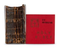 [MINIATURE BOOK] -- [BIBLE, in English]. The Bible in Miniature, or a Concise History of the Old and New Testaments . London: E. Newberry, 1780.